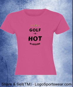 Ladies Golf - Hot in Arizona Design Zoom
